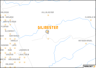 map of Dilia Ester