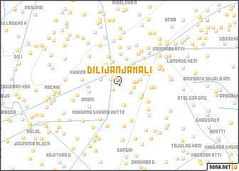 map of Dilijān Jamāli