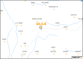 map of Dīlīla