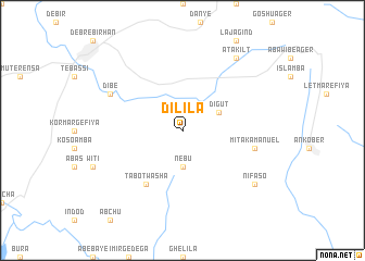 map of Dilīla