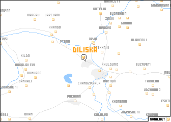 map of Diliska