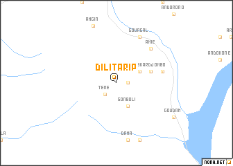 map of Dilit Arip