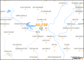 map of Dilitor