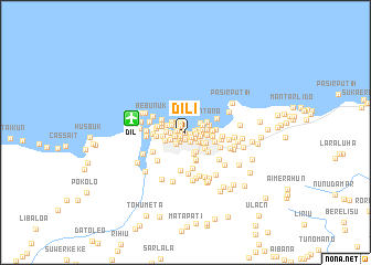 map of Dili