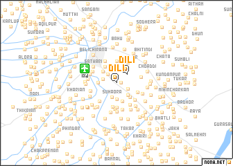 map of Dīli