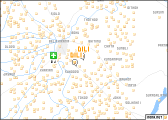 map of Dīli