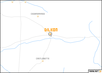 map of Dilkon