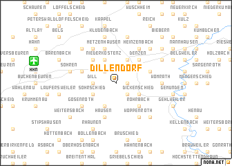 map of Dillendorf