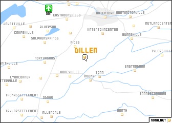 map of Dillen