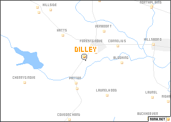 map of Dilley