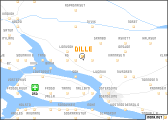 map of Dille