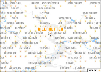 map of Dillnhütten