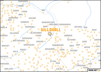 map of Dillowāli