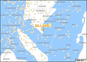 map of Dilluwāli