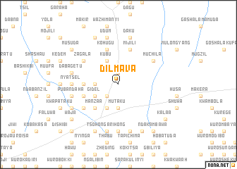map of Dilmava