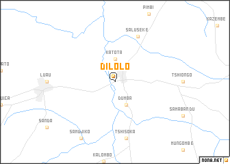 map of Dilolo