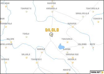 map of Dilolo