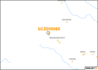 map of Dilou-Mamba