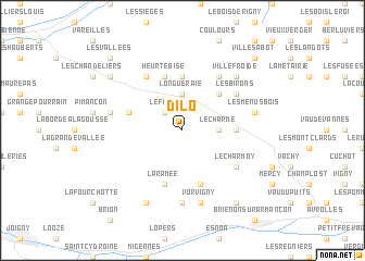 map of Dilo