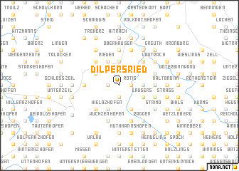 map of Dilpersried