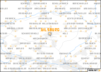 map of Dilsburg