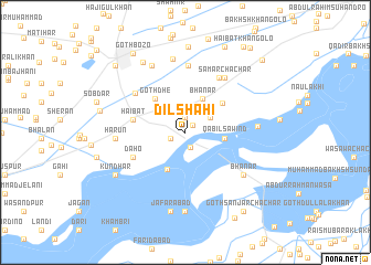 map of Dilshāhi