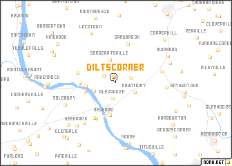 map of Dilts Corner