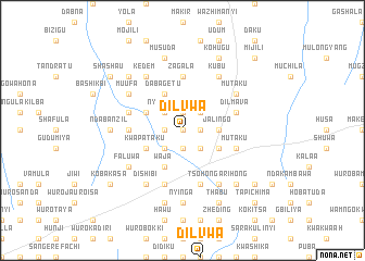 map of Dilvwa