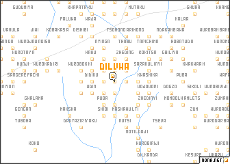 map of Dilvwa