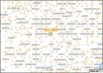 map of Dilwan