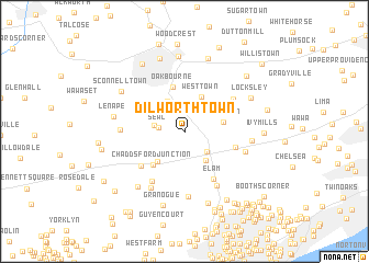 map of Dilworthtown