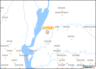 map of Dimabi