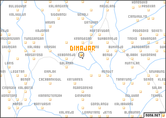 map of Dimajar