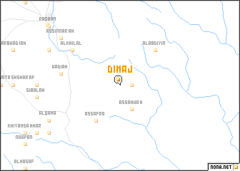 map of Dimāj