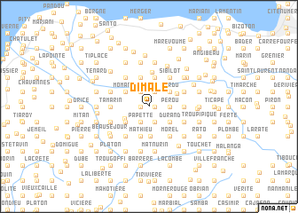 map of Dimale