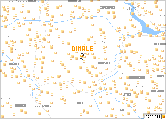 map of Dimale