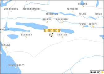 map of Dimango