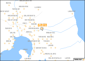 map of Diman