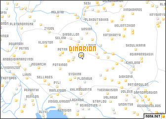 map of Dimárion