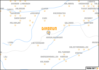 map of Dīmarūn
