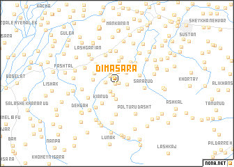 map of Dīmā Sarā