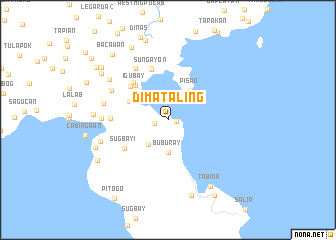 map of Dimataling