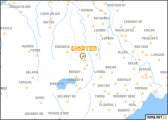 map of Dimayon