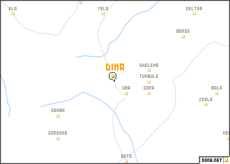 map of Dīma