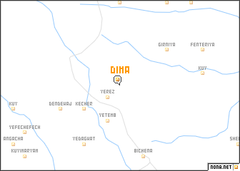 map of Dīma