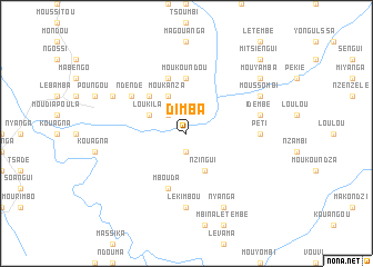 map of Dimba