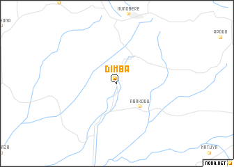 map of Dimba