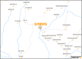 map of Dimbong