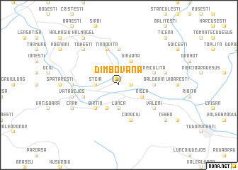 map of Dîmbovana