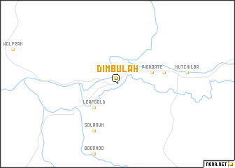 map of Dimbulah